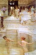 Alma Tadema A Favorite Custom Germany oil painting artist